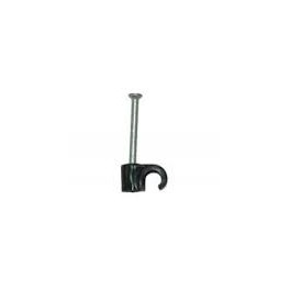 Unifix Clip 5mm Black box of 100 for CAT5E Cable Unifix Clip 5mm Black box of 100 for CAT5E Cable