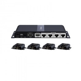 Antiference HDMI0104SCAT – 1 x 4 HDMI splitter over single CAT 6, with HDMI Loop & IR Control Antiference HDMI0104SCAT – 1 x 4 HDMI splitter over single CAT 6, with HDMI Loop & IR Control