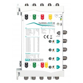 Fracarro SWI8504dSCR 5x4 dSCR Cascade Multiswitch Fracarro SWI8504dSCR 5x4 dSCR Cascade Multiswitch