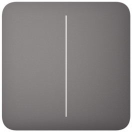  Ajax SoloButton for LightSwitch (2-gang) [55] Grey