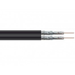 Webro RG6 Twin 100m Black Webro RG6 Twin 100m Black