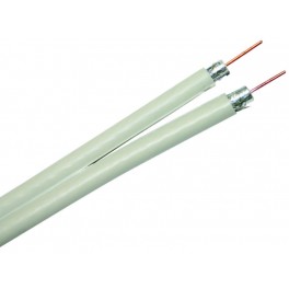 Webro RG6 Twin 100m White Webro RG6 Twin 100m White