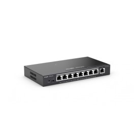 Ruijie Reyee 9-Port Gigabit Smart Cloud Managed POE Switch,8 PoE/POE+ Ports with 1 Gigabit RJ45 uplink portRG-ES209GC-P Ruijie Reyee 9-Port Gigabit Smart Cloud Managed POE Switch,8 PoE/POE+ Ports with 1 Gigabit RJ45 uplink portRG-ES209GC-P