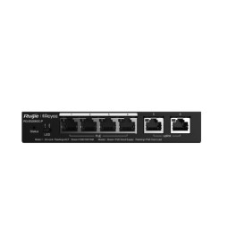 Ruijie Reyee 6-Port Gigabit Smart POE Switch, including 4 PoE/POE+ Ports, Desktop Steel Case RG-ES206GC-P Ruijie Reyee 6-Port Gigabit Smart POE Switch, including 4 PoE/POE+ Ports, Desktop Steel Case RG-ES206GC-P