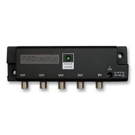 Proception PROAMP104X 4 Way UHF IR PASS Proception PROAMP104X 4 Way UHF IR PASS