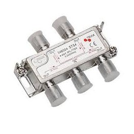 Triax 4 Way DC PassSplitter 5-2400Mhz Triax 4 Way DC PassSplitter 5-2400Mhz