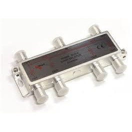 Triax 6 Way DC Pass Splitter 5-2400Mhz