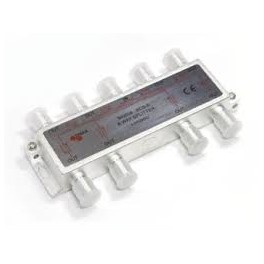 Triax 8 Way DC Pass Splitter 5-2400Mhz Triax 8 Way DC Pass Splitter 5-2400Mhz
