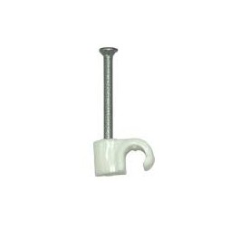Unifix Clip 6mm White box of 100 for CAT5/6 Cable Unifix Clip 6mm White box of 100 for CAT5/6 Cable